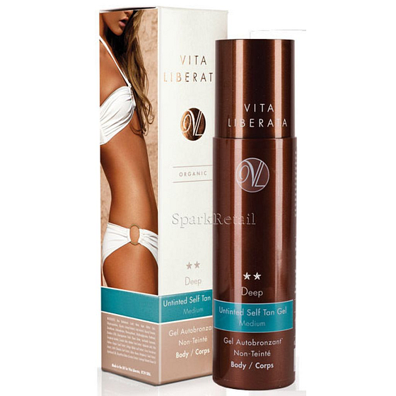 Vita Liberata Deep Samoopaľovací bezfarebný gél na telo stredný odtieň 200 ml