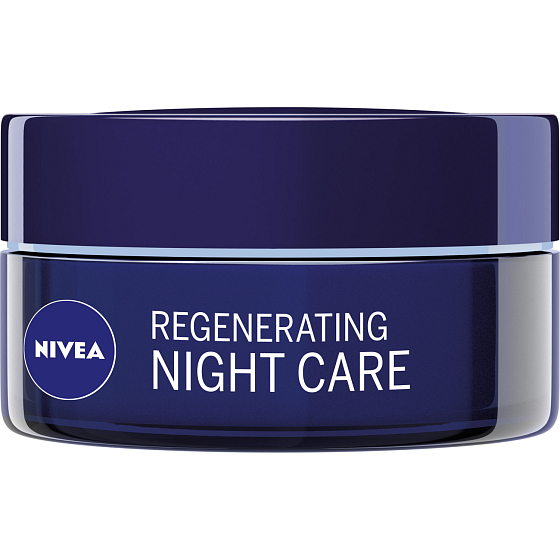 Nivea 24h Moisture + Regeneration zvláčňujúci regeneračný nočný krém pre normálnu až zmiešanú pleť 50 ml