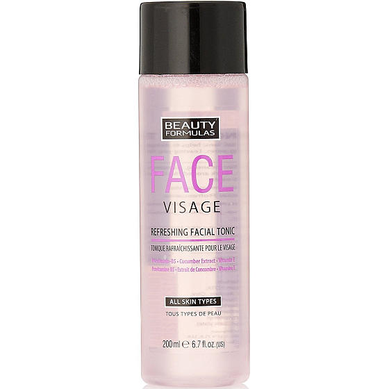 Beauty Formulas Refreshing čistiace pleťové tonikum 200 ml