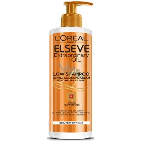 Loreal Paris Elseve Extraordinary Oil Low šampón na veľmi suché vlasy dávkovač 400 ml