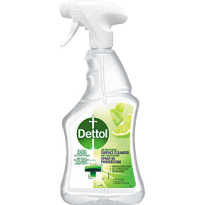 Dettol Limetka & Mäta, antibakteriálny sprej, dezinfekčný čistič, 500 ml