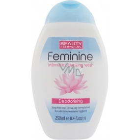 Beauty Formulas Feminine Deodorising sprchový gél na intímnu hygienu 250 ml