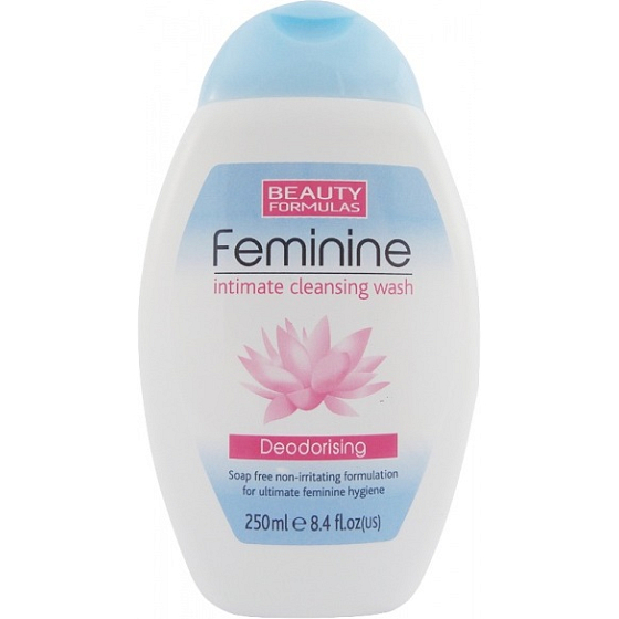Beauty Formulas Feminine Deodorising sprchový gél pre intímnu hygienu 250 ml