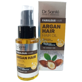 Dr. Santé Arganový olej a keratín vlasový olej pre poškodené vlasy 50 ml