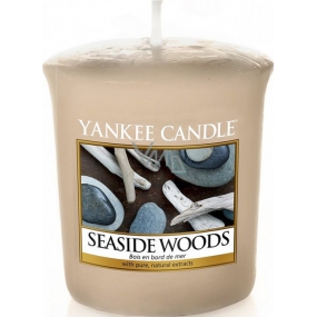 Yankee Candle Seaside Woods - Prímorské dreva vonná sviečka votívny 49 g