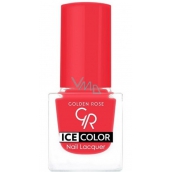 Golden Rose Ice Color Nail Lacquer lak na nechty mini 122 6 ml