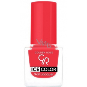 Golden Rose Ice Color Nail Lacquer lak na nechty mini 122 6 ml