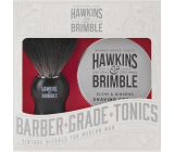 Hawkins & Brimble Men krém na holenie 100 ml + štetka na holenie, kozmetická sada pre mužov