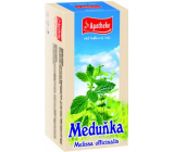 Apotheke Medovka lekárska čaj podporuje normálny trávenie a normálnu funkciu dýchacieho systému 20 x 1,5 g