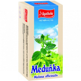 Apotheke Medovka lekárska čaj podporuje normálny trávenie a normálnu funkciu dýchacieho systému 20 x 1,5 g