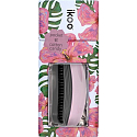 Ikoo Pocket Paradise vreckové kefa na vlasy podľa čínskej medicíny Cotton Candy Black