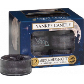 Yankee Candle Midsummers Night - Letná noc vonná čajová sviečka 12 x 9,8 g