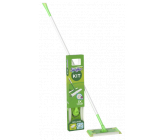 Swiffer Kit mop + náhradná prachovka na podlahu 8 kusov + náhradné vlhčené obrúsky na podlahu 3 kusy, štartovacia sada