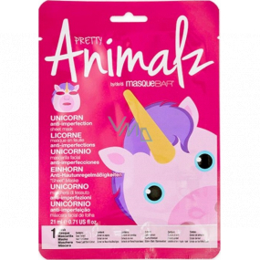 Artdeco Animalz Unicorn Mask pleťová maska proti nedokonalostiam pleti Jednorožec 21 ml