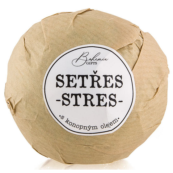 Bohemia Gifts Setres stres šumivá pena do kúpeľa 100 g