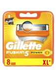 Gillette Fusion5 Power náhradné hlavice s 5 čepieľkami 8 kusov