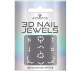 Essence 3D Jewels nálepky na nechty s kamienkami 02 Mirror universe 10 kusov