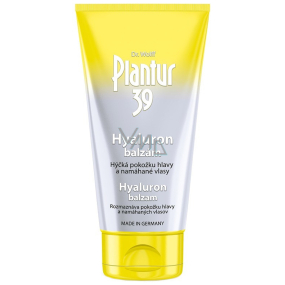 Plantur 39 Hyaluron pre hýčkanú pokožku balzam na vlasy aktivuje vlasové korienky 150 ml