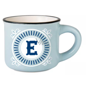 Hrnček na espresso Albi - písmeno E 45 ml