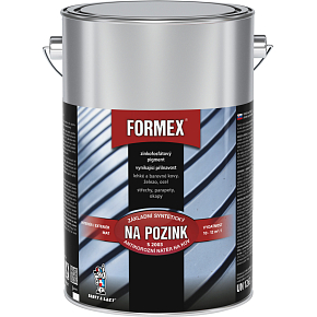 Formex S2003 základ na pozink základná farba na kov, 0840 červenohnedý, 4 l