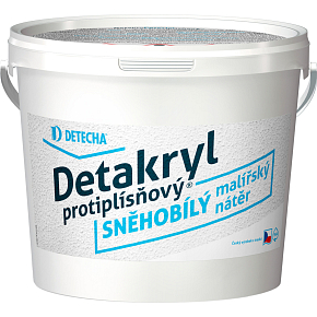 Detakryl protiplísňová snehobiela maliarska farba, 5 kg Detakryl protiplísňová snehobiela maliarska farba, 5 kg