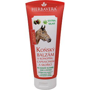 Herbavera Koňský hrejivý balzam, 200 ml