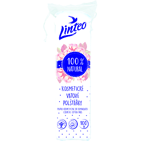 Linteo Satin odličovacie tampóny, 100 ks