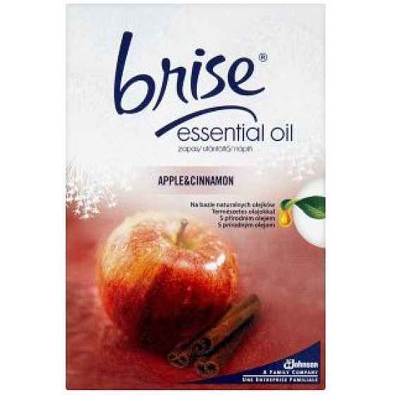 Glade Essential Oil Apple & Cinnamon elektrický osviežovač náhradná náplň 20 ml