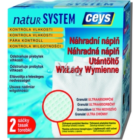 Ceys Natur System odstraňovač vlhkosti náhradné tablety 2 sáčky