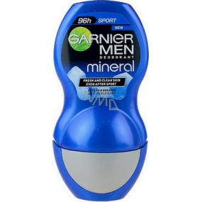 Garnier Men Mineral Šport guličkový dezodorant roll-on pre mužov 50 ml