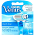 Gillette Venus 3 britvy náhradné hlavice 2 kusy pre ženy