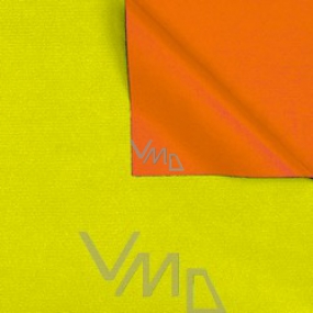 Zöllner Darčekový baliaci papier 70 x 200 cm Dvojfarebný žlto-oranžový
