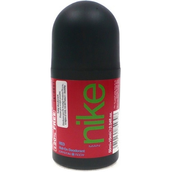 Nike Red Man guličkový dezodorant roll-on pre mužov 60 ml
