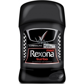 Rexona Men Turbo antiperspirant dezodorant stick pre mužov 50 ml
