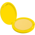 Dermacol Neon Hair Powder farebný púder na vlasy 01 Yellow 2,2 g