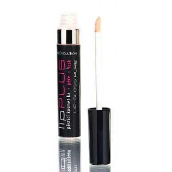 FacEvolution LipPlus Gloss lesk na pery so zväčšujúcim efektom, vyhladzujúci, hydratačný Pure 5 ml