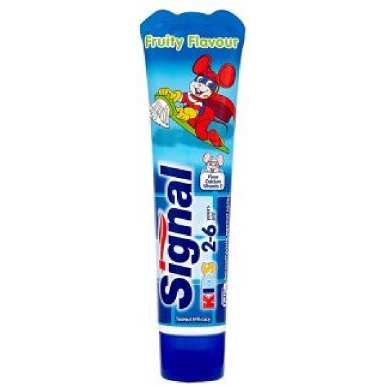 Signal Kids Fruity Flavour 2-6 rokov zubná pasta pre deti 50 ml