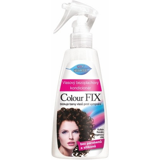 Bion Cosmetics Colour Fix vlasový bezoplachový kondicionér pre farbené vlasy sprej 260 ml