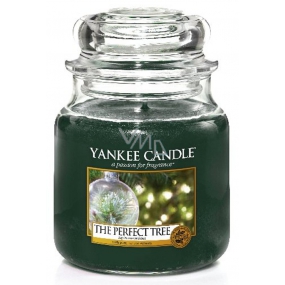 Yankee Candle The Perfect Tree - Dokonalý stromček vonná sviečka Classic strednej sklo 411 g