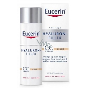 Eucerin Hyaluron-Filler SPF15 CC krém denný proti vráskam 01 Light 50 ml