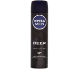 Nivea Men Deep 48 hodinová ochrana proti poteniu antiperspirant deodorant sprej pre mužov 150 ml