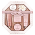 Baylis & Harding Jojoba, Hodváb a Mandľový olej mydlo 150 g + sprchový krém 130 ml + tekuté telové mydlo 130 ml + kryštáliky do kúpeľa 100 g + telové maslo 100 ml + žinka, kozmetická sada osemhran