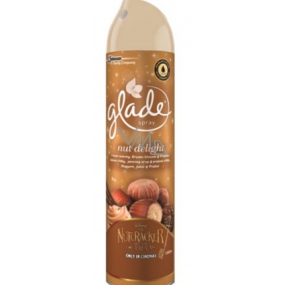 Glade Nut Delight - Pražené oriešky a sladké pralinky sprej 300 ml