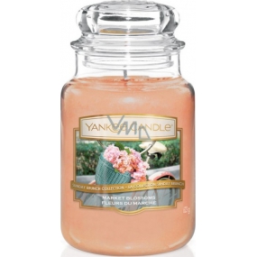 Yankee Candle Market Blossoms - Kvety z trhu vonná sviečka Classic veľká sklo 623 g