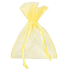Ditipo Sáčok organza žltý 12 x 17 cm