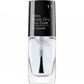 Artdeco Ultra Quick Dry Top Coat krycí lak pre ultra rýchle zaschnutie laku na nechty 10 ml