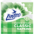 Linteo Classic 1vrstvové biele papierové obrúsky, 33 x 33 cm, 100 ks