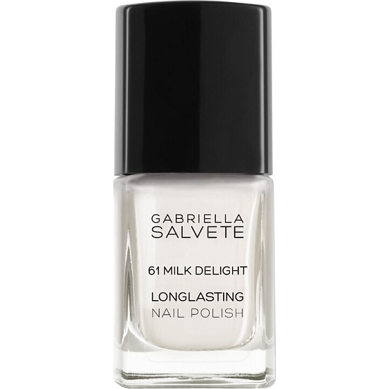 Gabriella Salvete Longlasting Enamel dlhotrvajúci lak na nechty s vysokým leskom 61 Milk Delight 11 ml