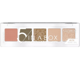 Catrice 5 In A Box Mini Eyeshadow Palette paleta očných tieňov 070 Elegant Khaki Look 4 g
