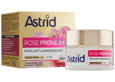 Astrid Rose Premium 65+ spevňujúci a remodelačný denný krém pre veľmi zrelú pleť 50 ml